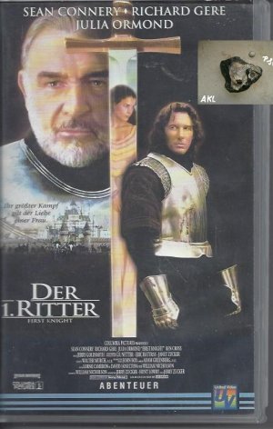 gebrauchter Film – Der 1. Ritter, first knight, VHS, FSK 12