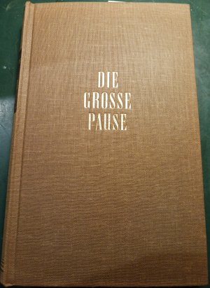 gebrauchtes Buch – Vicki Baum – Die große Pause