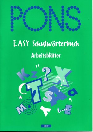 gebrauchtes Buch – PONS Collins Easy Schulwörterbuch - Arbeitsblätter