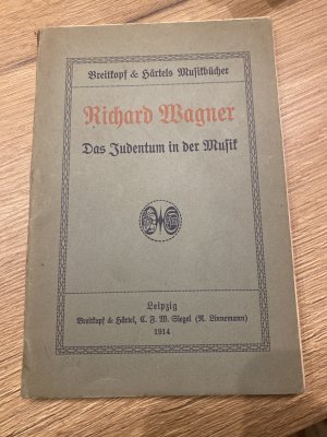 Richard Wagner Das Judentum in der Musik