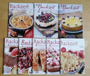 Backzeit - 8 Backhefte süß herzhaft Backen Liblingsrezepte Weihnachten Muffins Cupcakes