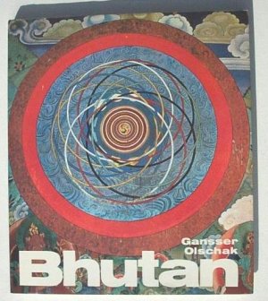 antiquarisches Buch – Olschak Gansser – Bhutan