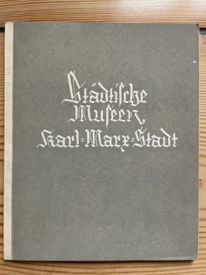 antiquarisches Buch – Hrsg. Rat der Stadt Karl-Marx-Stadt – Honoré Daumier 1808-1879 zur Daumier-Sammlung im Graphik-Kabinett der städtischen Kunstsammlungen 1958.