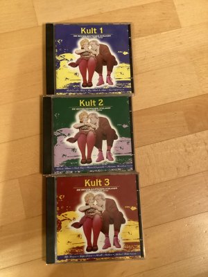 Kult 1-Kult 2- Kult 3 - 3 CDs - Die besten deutschen Schlager der 60er und 70er Jahre