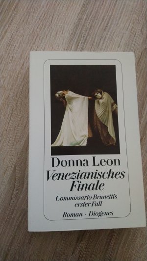 gebrauchtes Buch – Leon, Donna – Venezianisches Finale - Commissario Brunettis erster Fall