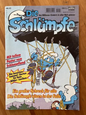 Die Schlümpfe Nr. 42, Ein großer Schreck für alle, Die Schlümpfe sitzen in der Falle