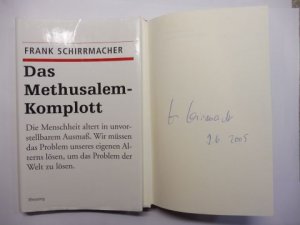 Das Methusalem-Komplott. Die Menschheit altert in unvorstellbarem Ausmaß. Wir müssen das Problem unseres eigenen Alterns lösen, um das Problem der Welt […]