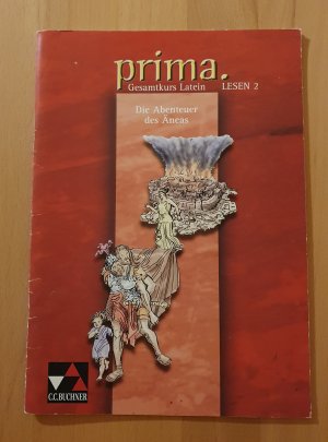 gebrauchtes Buch – Michael Lobe – Prima. Palette / prima. Lesen 2: Abenteuer des Äneas - Zu den Lektionen prima A/N 22-40 und B 23-42