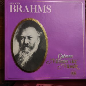 gebrauchter Tonträger – Johannes Brahms – Johannes Brahms Große Meister der Musik STL 543