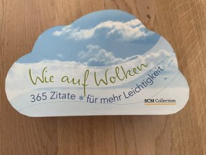 gebrauchtes Buch – Wie auf Wolken - 365 Zitate für mehr Leichtigkeit