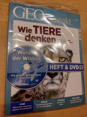 GEO kompakt / GEOkompakt mit DVD 33/2012 - Wie Tiere denken - DVD: Wunder der Wildnis