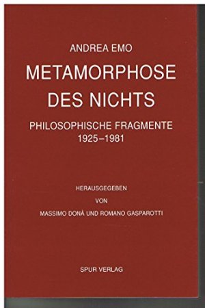 Metamorphose des Nichts