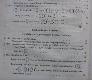 antiquarisches Buch – J. Dienger – Die Differential- und Integralrechnung - band 2