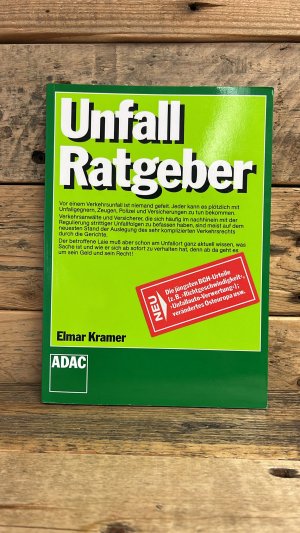 gebrauchtes Buch – Elmar Kramer – Unfall Ratgeber