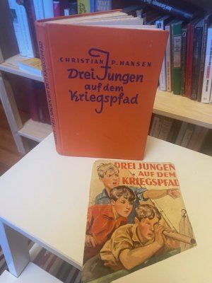 Drei Jungen auf dem Kriegspfad