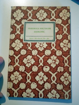 Gedichte, Insel-Bücherei ; ib Nr. 361 von 1927