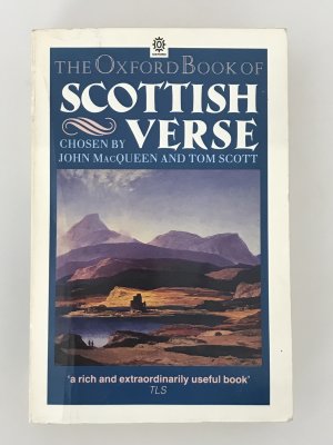 antiquarisches Buch – Scott, Tom; MacQueen – The Oxford Book of Scottish Verse