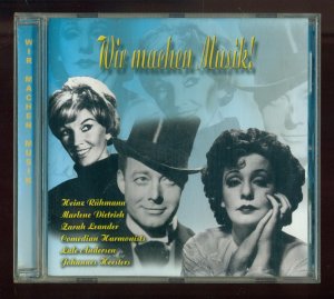 gebrauchter Tonträger – Heinz Rühmann,Marlene Dietrich,Zarah Leander,Comedian Harmonists,Lale Andersen,Johannes Heesters u.a. – Wir machen Musik