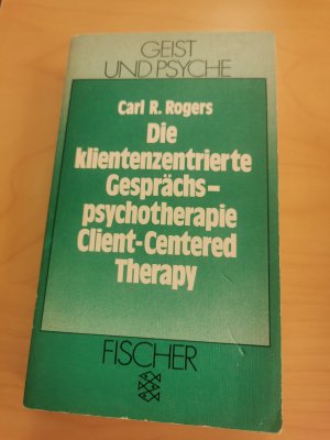 gebrauchtes Buch – Rogers, Carl R – Die klientenzentrierte Gesprächspsychotherapie