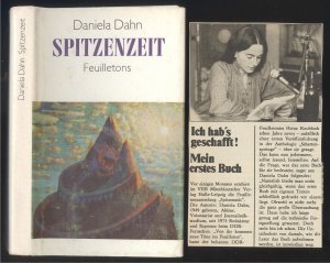 gebrauchtes Buch – Daniela Dahn – Spitzenzeit. Feuilletons und eine Collage.