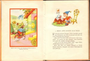 antiquarisches Buch – Enid Blyton – Nicki und Berti, das Äffchen - Nickis Abenteuer 9