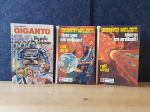 3x GIGANTO * Schneider Hardcover * Jugend Science Fiction