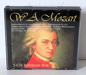 gebrauchter Tonträger – Mozart – 5-CD Jubiläums Box (Weltbild, 2005)