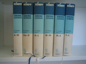 Römpp Chemie Lexikon, 9. Auflage: 6 Bde. Jürgen Falbe / Manfred Regitz Römpp Chemie Lexikon 6 Bände Römpp Lexikon Chemie in der aktuellen vollständig […]