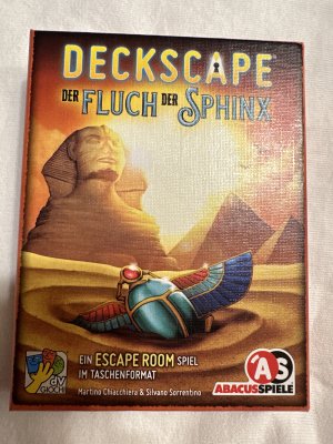 gebrauchtes Spiel – Deckscape - Der Fluch der Sphinx