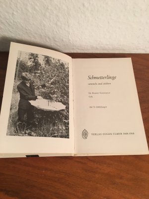 antiquarisches Buch – Robert Gleichauf – Schmetterlinge sammeln und züchten