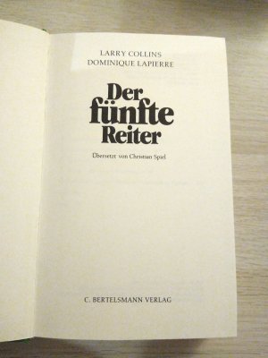 gebrauchtes Buch – Collins, Larry; Lapierre – Der fünfte Reiter