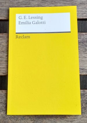 gebrauchtes Buch – Lessing, Gotthold Ephraim – Emilia Galotti. Ein Trauerspiel in fünf Aufzügen - Textausgabe mit Anmerkungen/Worterklärungen