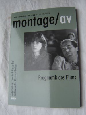 gebrauchtes Buch – Pragmatik des Films montage/av 11/2/02