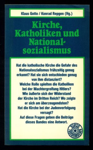 Kirche, Katholiken und Nationalsozialismus