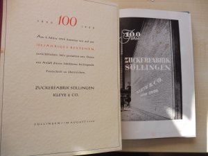 100 Jahre Zuckerfabrik Söllingen 1850-1950