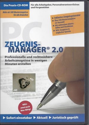 Zeugnismanager 2.0, CD-ROM