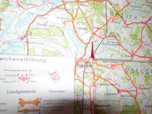 gebrauchtes Buch – 2 Stk. / Haack Straßenatlas DDR + Verkehrs-und Wanderkarte Umgebung von Berlin Süd