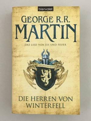 gebrauchtes Buch – Martin, George R – Das Lied von Eis und Feuer 1 - Die Herren von Winterfell