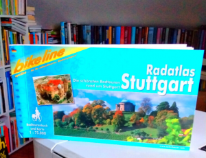 gebrauchtes Buch – Radatlas Stuttgart. Die schönsten Radtouren rund um Stuttgart. 1:75000