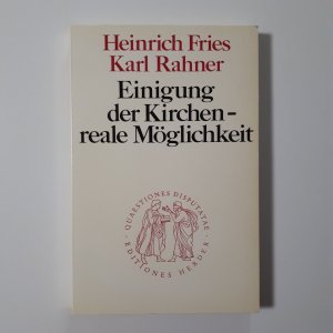 Einigung der Kirchen - reale Möglichkeit