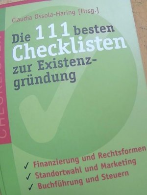 Die 111 besten Checklisten zur Existenzgründung