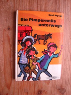 antiquarisches Buch – Enid Blyton – Die Pimpernells unterwegs