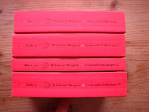 gebrauchtes Buch – W. Somerset Maugham – Sämtliche Erzählungen I bis IV