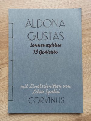 Sonnenzyklus. 13 Gedichte. Mit 4 Origin.-Linolschnitten von Litsa Spathi.