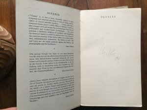 antiquarisches Buch – James Joyce – Ulysses, Volume one & two (2 Bde, EA der Odyssey Press 1932)