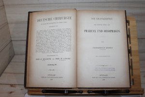 Krankheiten des Halses. + Koenig, Franz : Die krankheiten des unteren Theils des Pharynx und Oesophagus. + König, Franz & Riedel, Bernhard: Die Entzündlichen […]