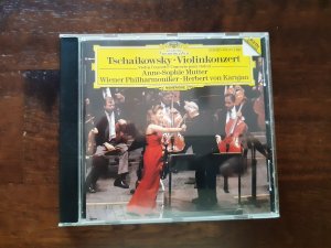 gebrauchter Tonträger – Anne-Sophie Mutter + Herbert Karajan – Tschaikowsky -Violinenkonzert