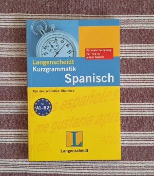 gebrauchtes Buch – Langenscheidt Kurzgrammatik Spanisch