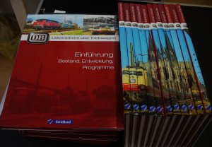 DB - Lokomotiven und Triebwagen - 12 Bände: Einführung - Bestand, Entwicklung, Programme + Dampfloks - 01/001 bis 44/043/044 + Dampfloks 45/045 bis 85 […]