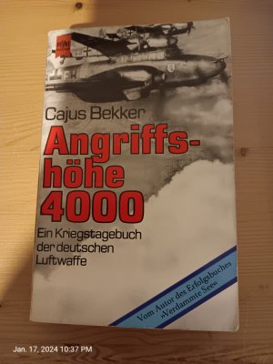 gebrauchtes Buch – Cajus Bekker – Angriffshöhe 4000